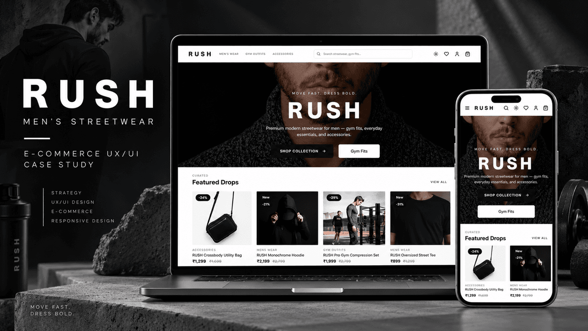 RUSH — Men’s Streetwear Store — RUSH