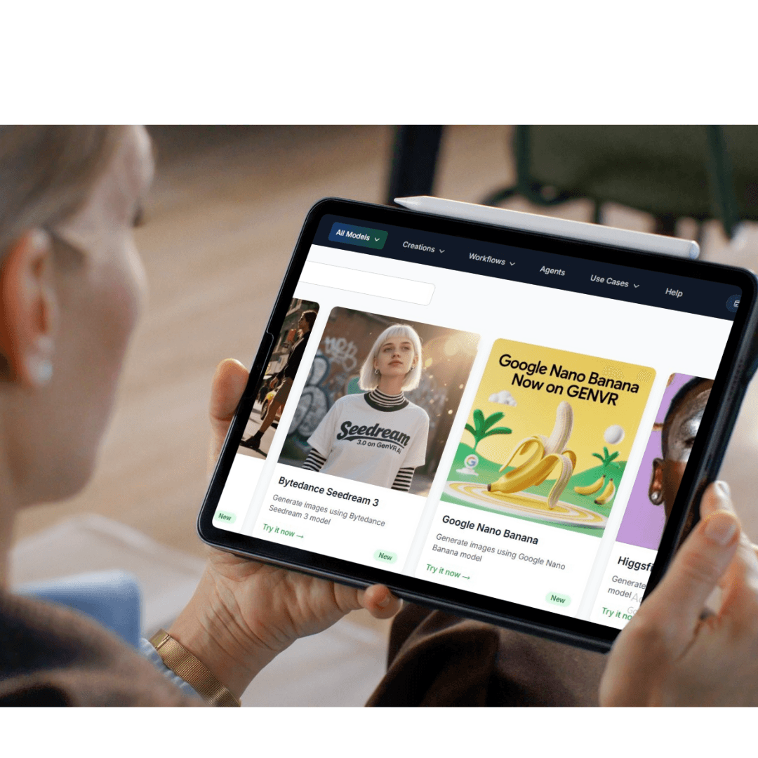 AI-Powered 3D Avatars & Immersive Experiences — interface preview